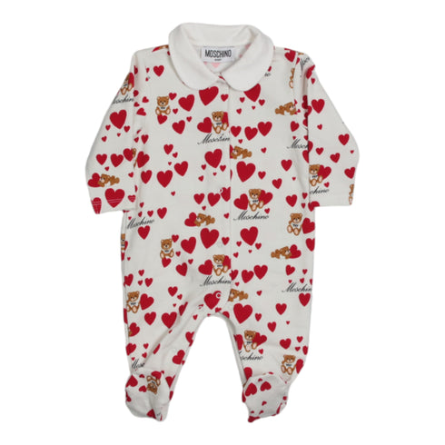 Tutina con colletto Moschino
