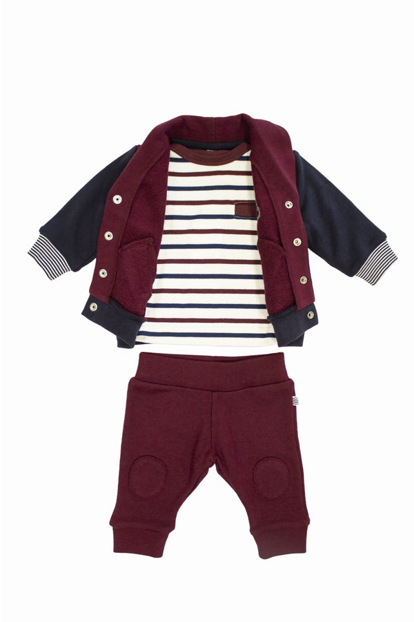 Tuta 3 pezzi Petit Bateau