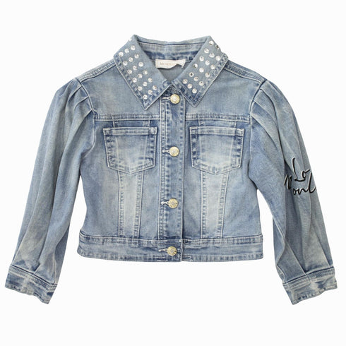 Giubbotto Jeans Monnalisa