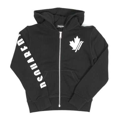 Felpa Dsquared2 con cappuccio e zip