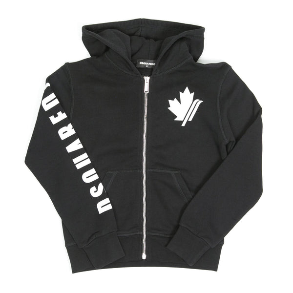 Felpa Dsquared2 con cappuccio e zip