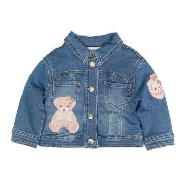 Giubbotto Jeans Monnalisa imbottito