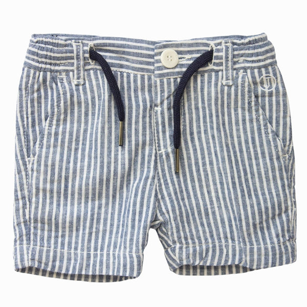 Pantaloncino Jeckerson in lino a costine