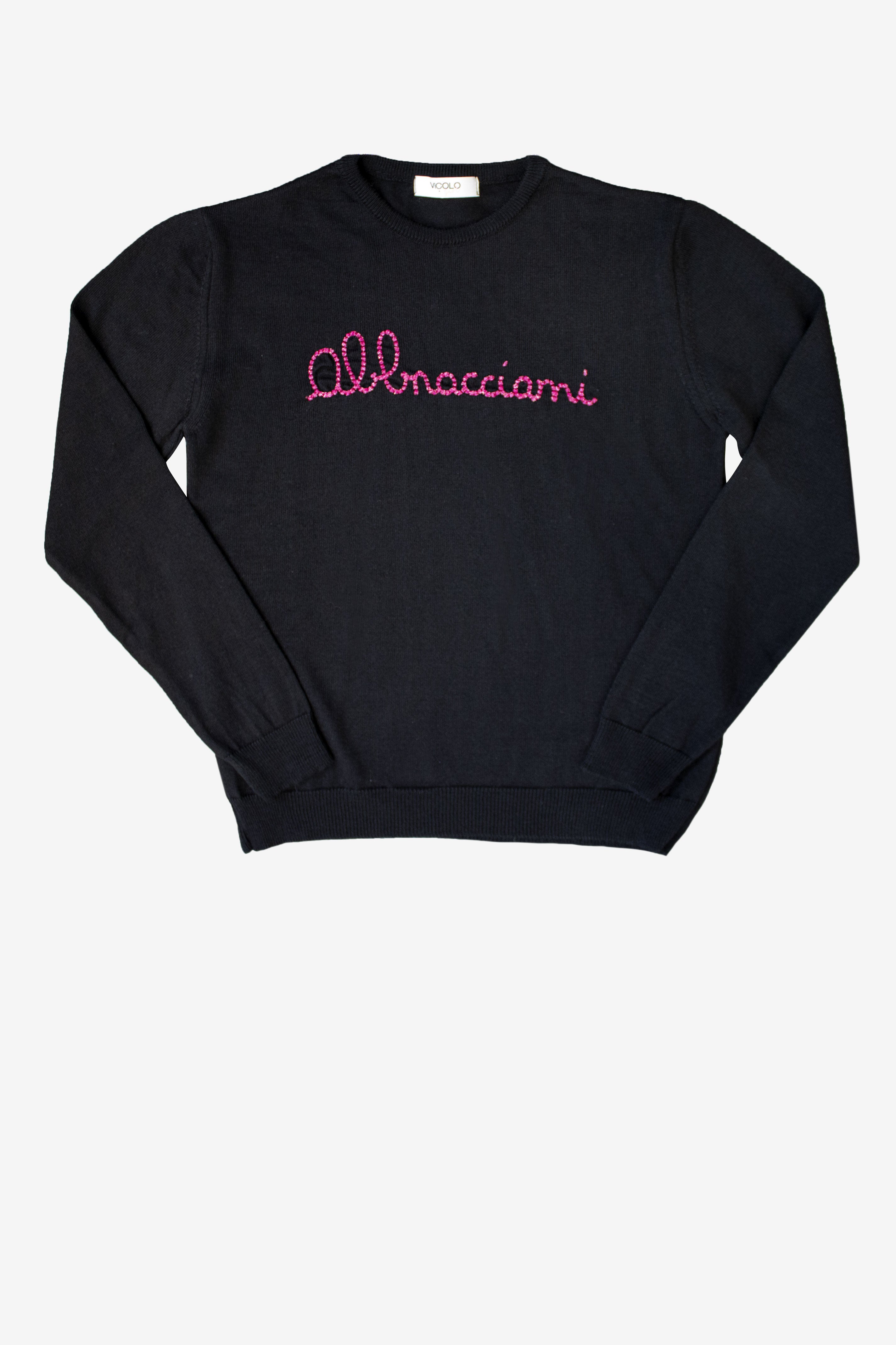 Amour Maglione Con Scritta Vicolo Vicolo Maglioncino Con Scritta